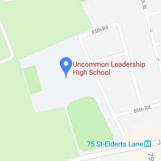 map of Uncommon Leadership Charter High School