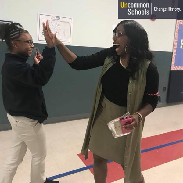 That Friday feeling! Troy Prep Middle School students are celebrating