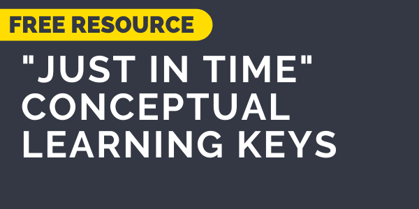 Download the Just in Time Conceptual Learning Keys
