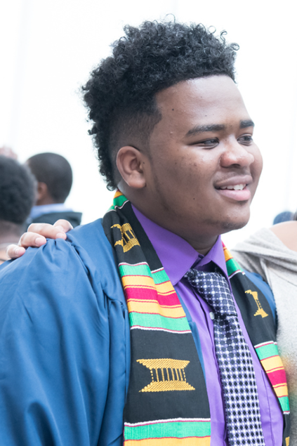 Image of Taijuan on graduation day
